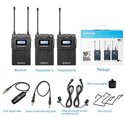 BOYA BY-WM8 Pro-K2 UHF